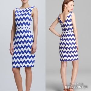 Kate Spade Brent Chevron Dress